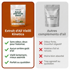 Kinetica compare aux autres complements d'ail