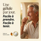Une gelule par jour - facile a prendre, facile a tenir